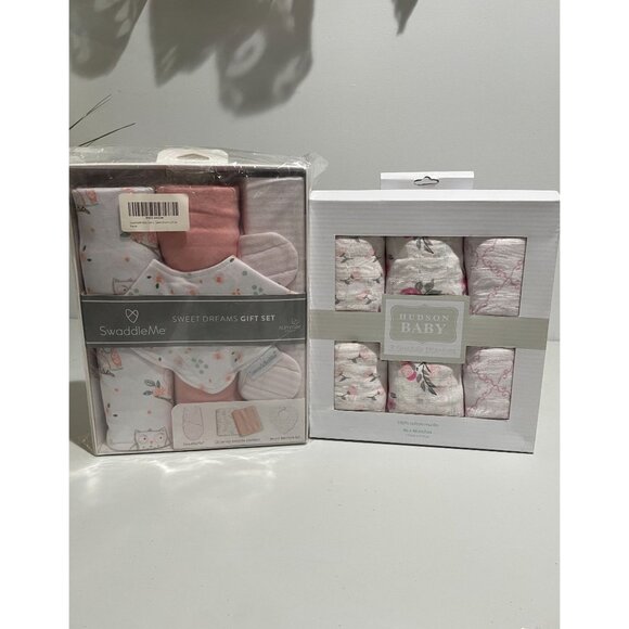 SwaddleMe & Hudson Baby Swaddle Blankets Gift Set